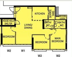 Blk 409A Northshore Residences II (Punggol), HDB 4 Rooms #563175491